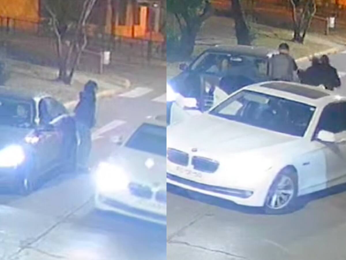 Violenta encerrona en Ñuñoa: sujetos roban auto de alta gama y objetos personales tras amenazar a víctimas con armas de fuego
