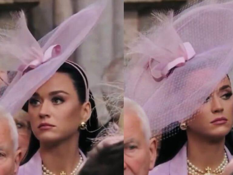 Katy Perry se convierte en meme durante la coronación del rey Carlos III: no podía encontrar su asiento