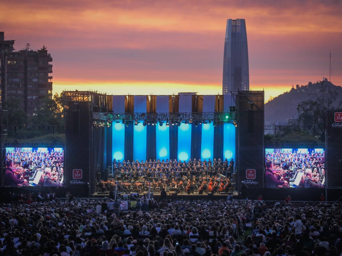 Gran concierto gratuito en Parque Araucano: destacados artistas chilenos se presentarán ante 12.000 personas