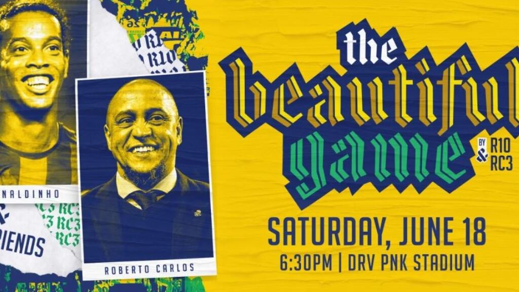 The Beautiful Game: el partido en que dos chilenos jugarán contra estrellas del fútbol mundial