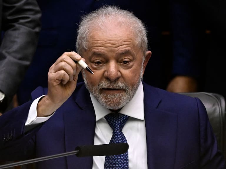 El presidente de Brasil Luiz Inácio Lula da Silva