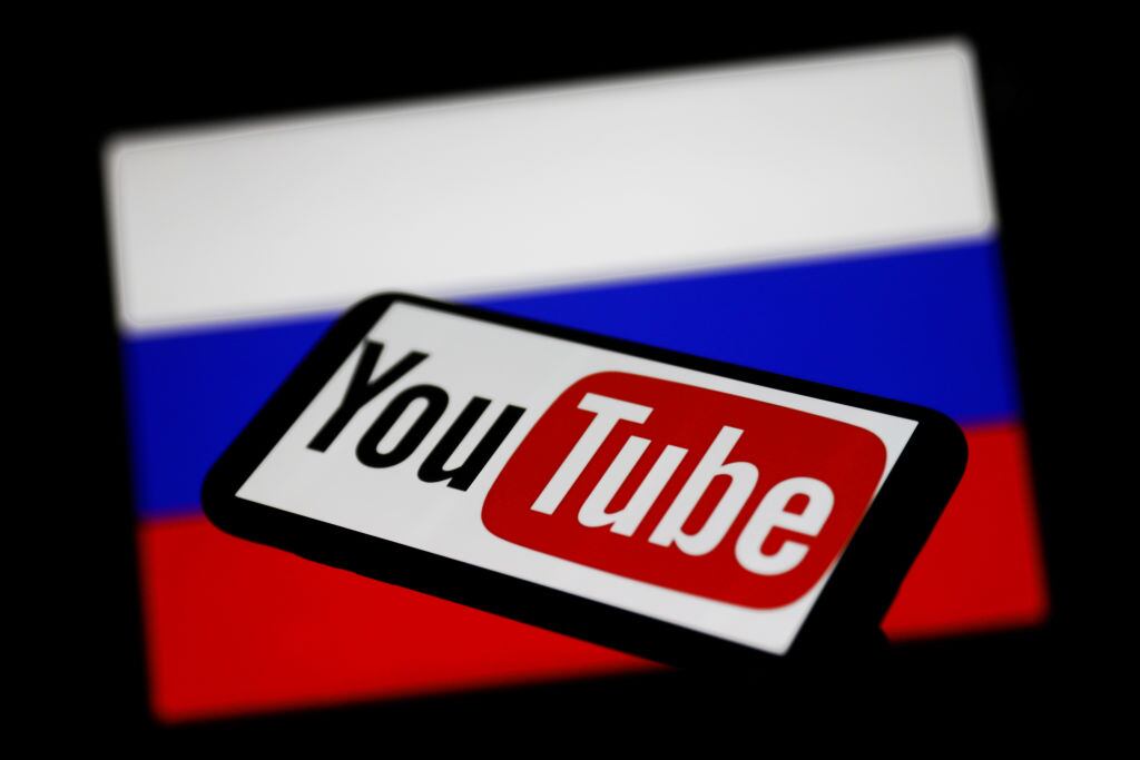 Imagen referencial sobre la disputa entre Rusia y Youtube