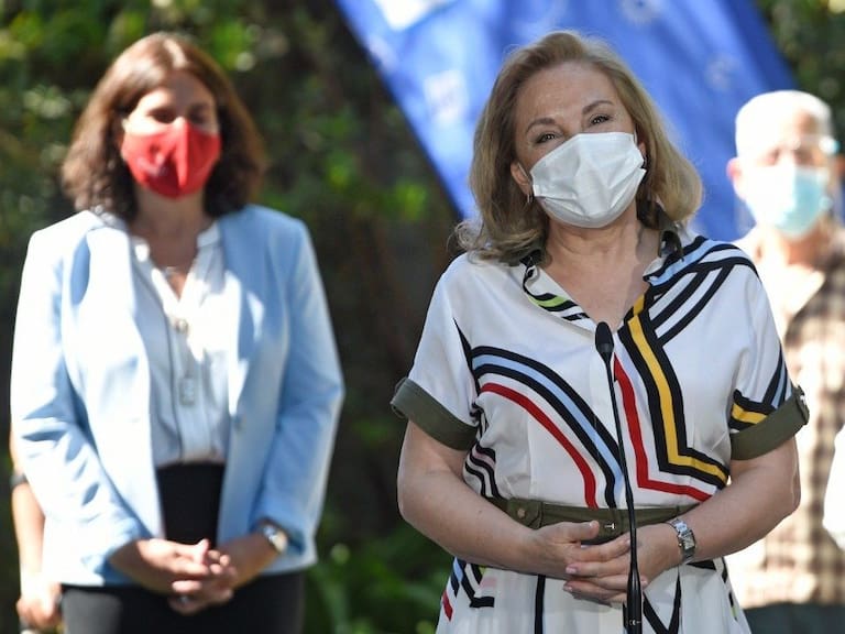 Estuvo diez días fuera de Chile: revelan que Cecilia Morel viajó junto a sus dos hijas a Miami a inicios de este mes