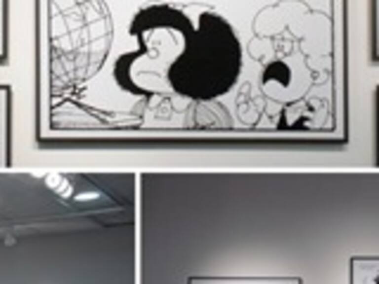 Comenzó Santiago a Mil con exposición «Quino por Mafalda»
