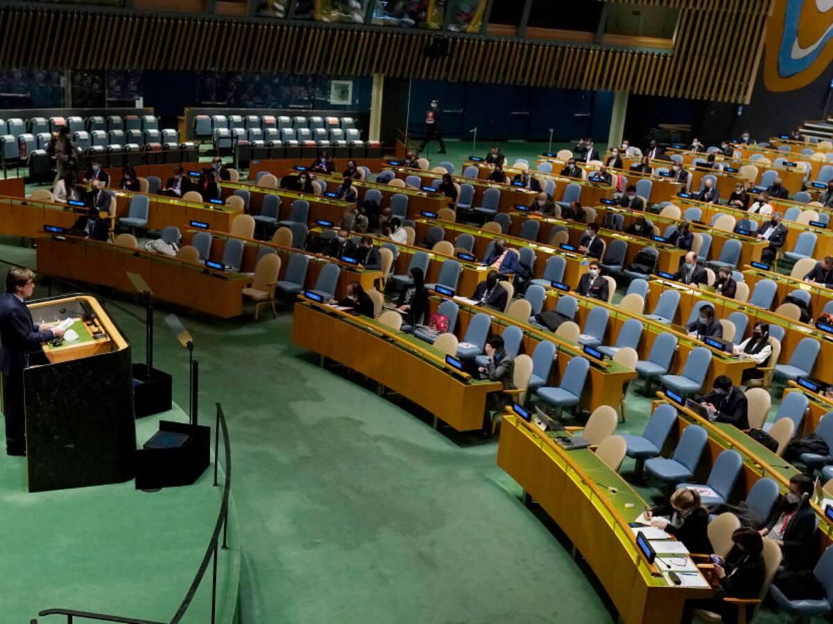 Asamblea de Naciones Unidas condena las acciones de Rusia sin el voto de China