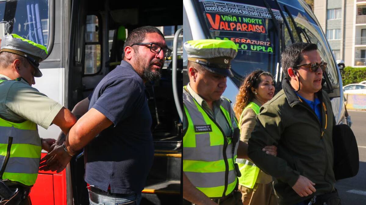 Alerta en el transporte de Valparaíso: detienen a cuatro conductores de micro por consumo de drogas