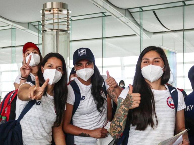 La Roja Femenina llegó a Sapporo luego de 3 días de viaje