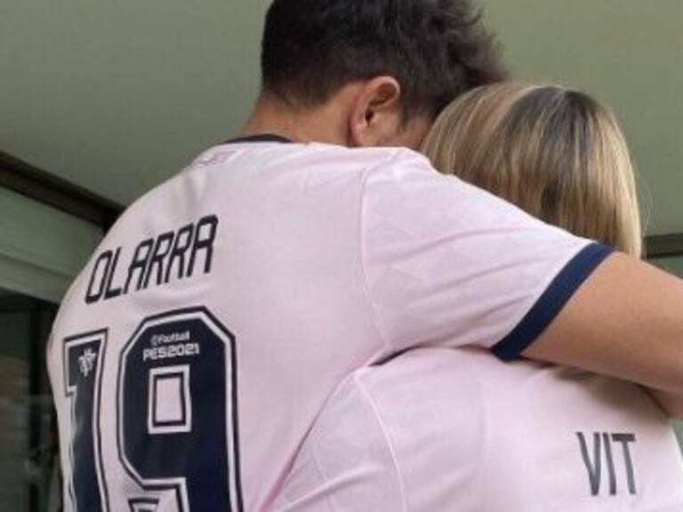 «Lo logré»: Rafael Olarra y Lucila Vit posaron en Instagram con la nueva camiseta de la U