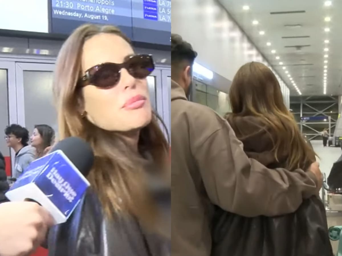 “Estoy en shock”: Gala Caldirola rompe en llanto en su llegada a Chile tras su ruptura con Luis Jiménez