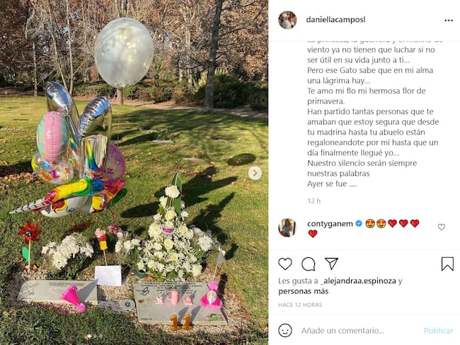 Daniella Campos recuerda a su hija fallecida | Instagram