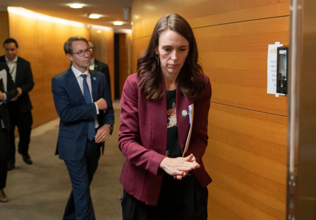 La primera ministra neozelandesa Jacinda Ardern