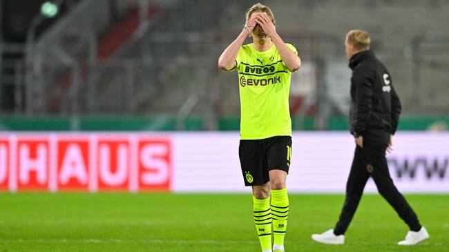 Borussia Dortmund fue eliminado sorpresivamente de la Copa de Alemania