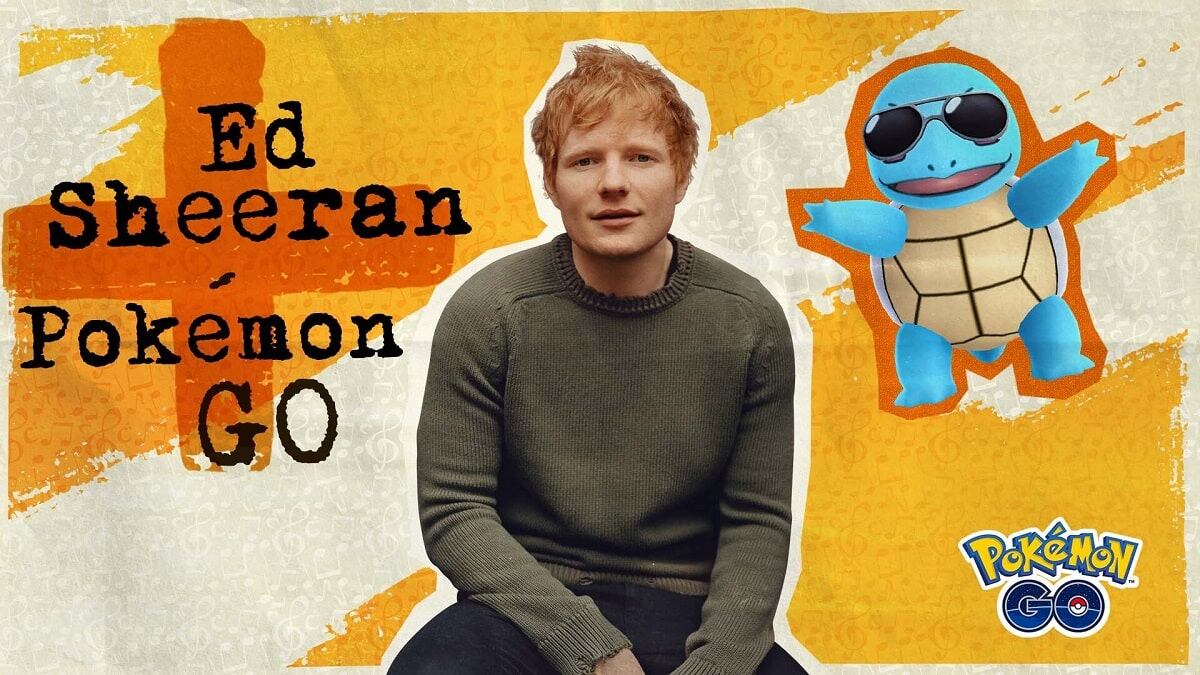 Ed Sheeran en Pokémon GO