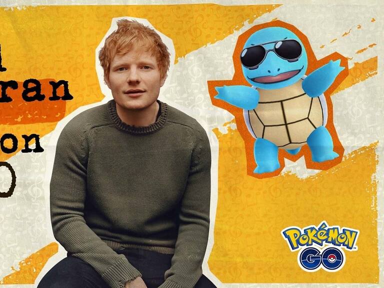 Ed Sheeran en Pokémon GO