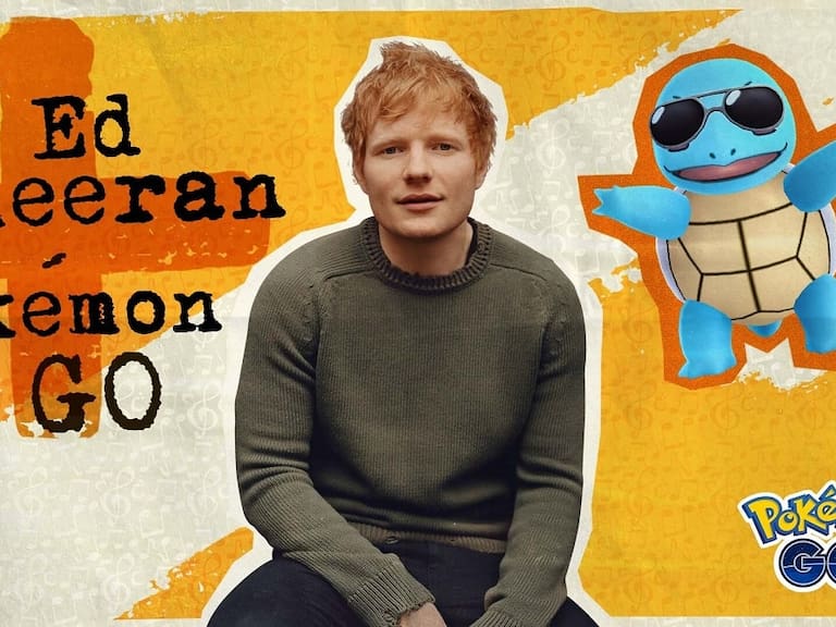 Ed Sheeran en Pokémon GO
