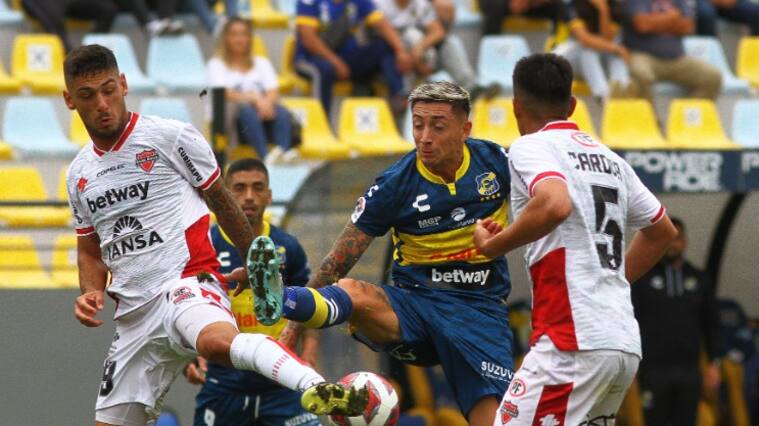 Ñublense cae ante Everton en Viña del Mar y llega a cinco partidos sin ganar por el Campeonato Nacional 2023