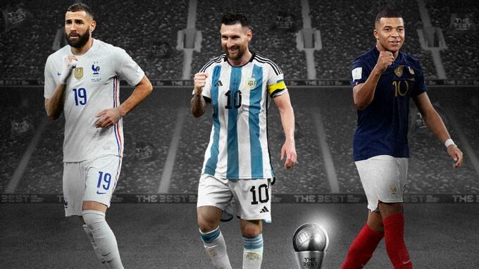 Messi, Mbappé y Benzema son los flamantes finalistas para el premio The Best de la FIFA