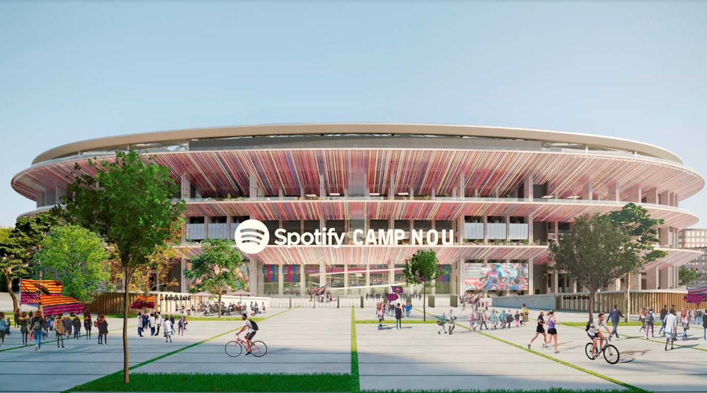 Spotify llegó a una alianza con el Barcelona y pasa a ser parte del nombre del estadio Camp Nou