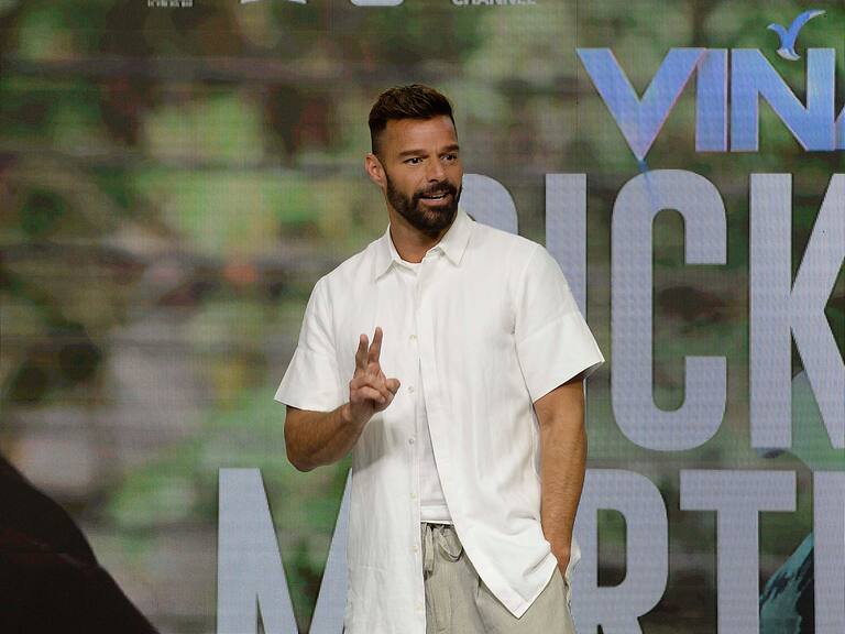 Conferencia de prensa de Ricky Martin