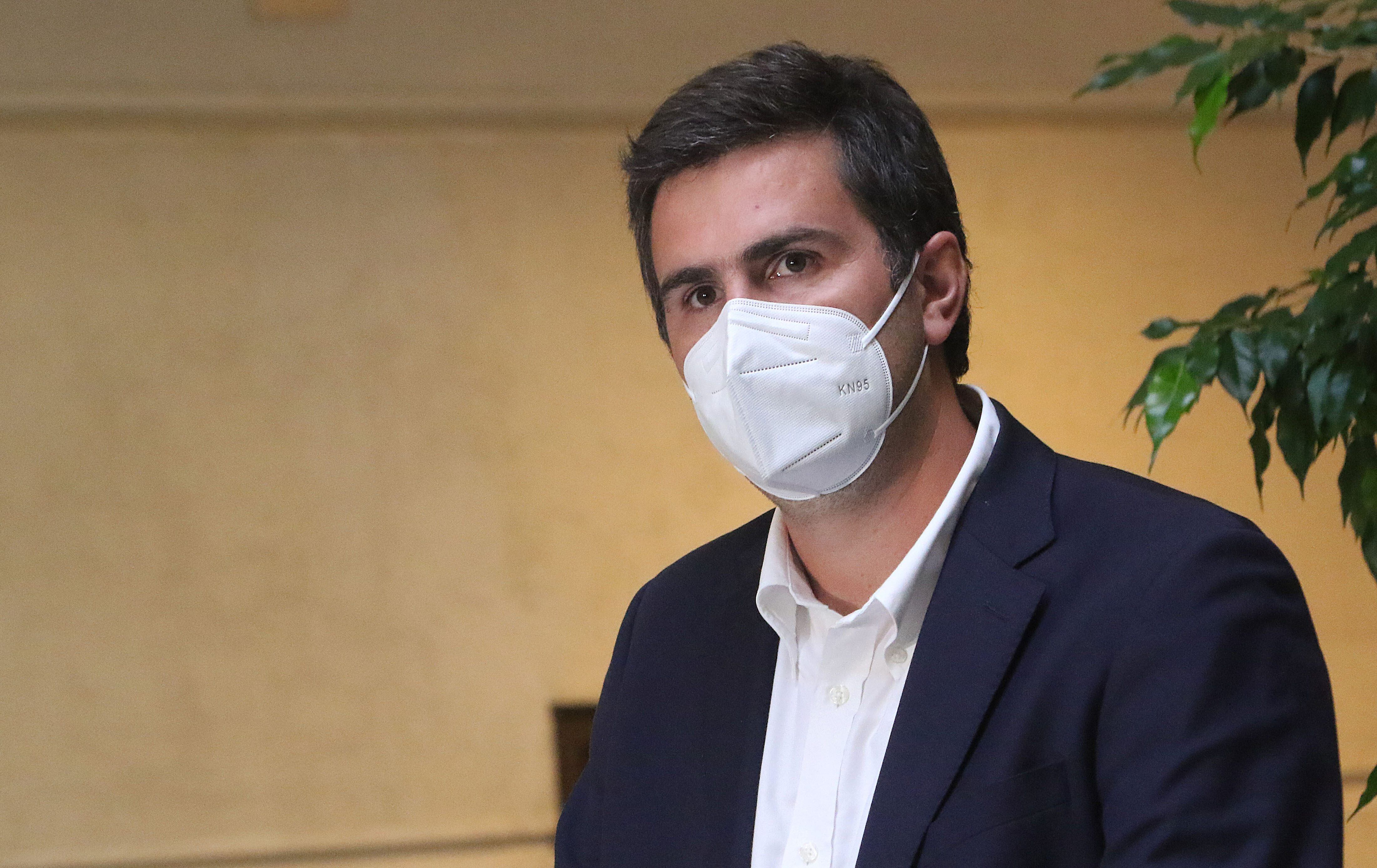 17 DE ENERO DE 2022/VALPARAISOEl presidente de la Cámara de Diputados, Diego Paulsen, ofrece un punto de prensa, en donde confirma que una diputada dio positivo a Coronavirus.
FOTO: LEONARDO RUBILAR CHANDIA/AGENCIAUNO