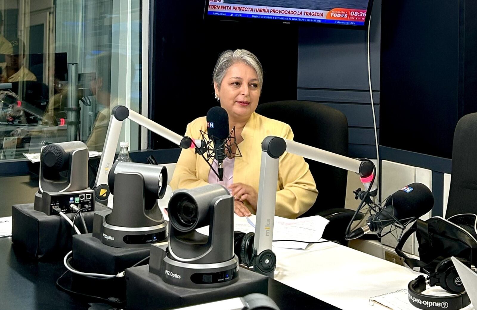ADN | Jeannette Jara durante la entrevista en el programa ADN Hoy