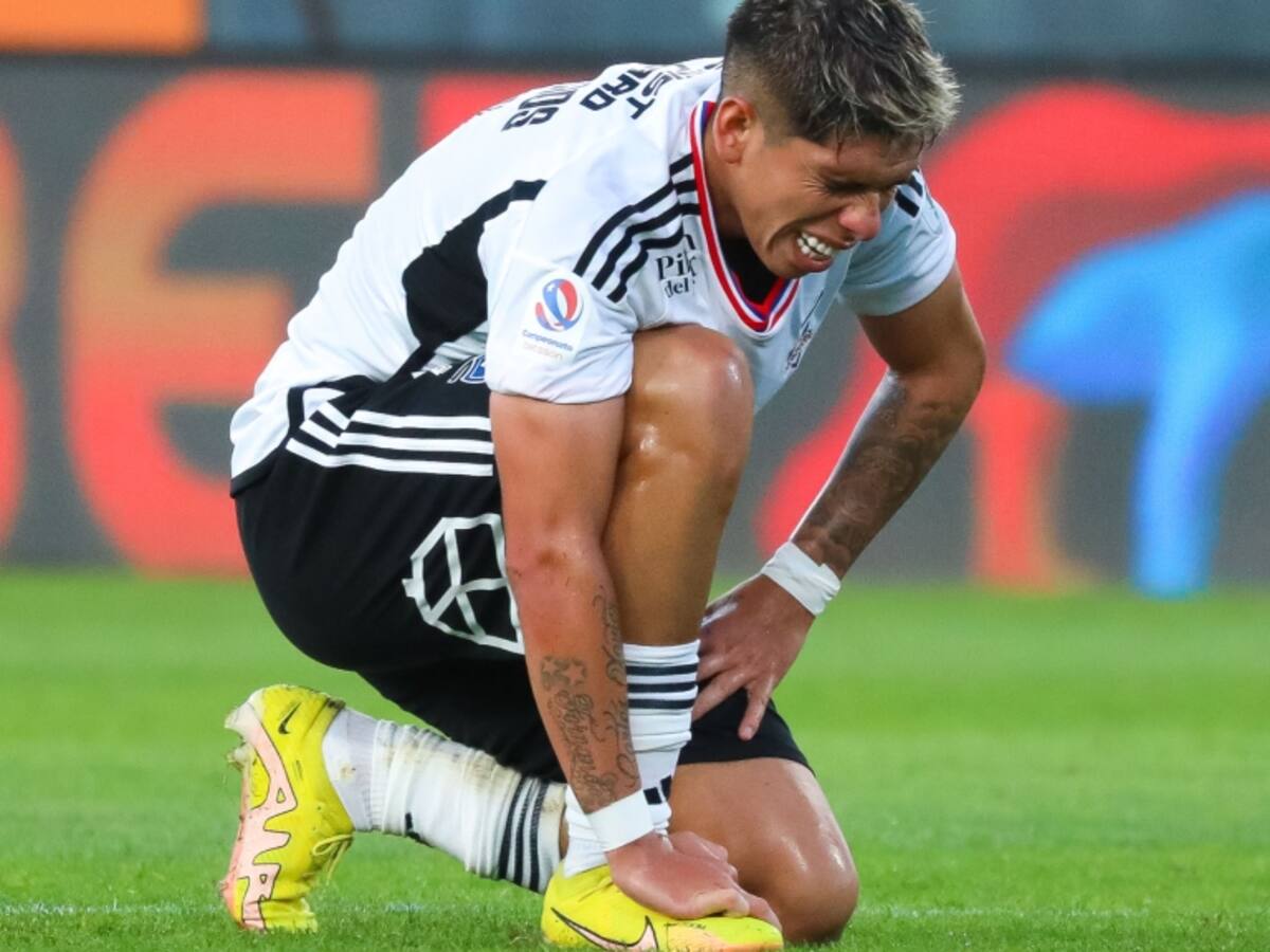 Carlos Palacios se lesiona y es baja para el microciclo de La Roja Sub 23