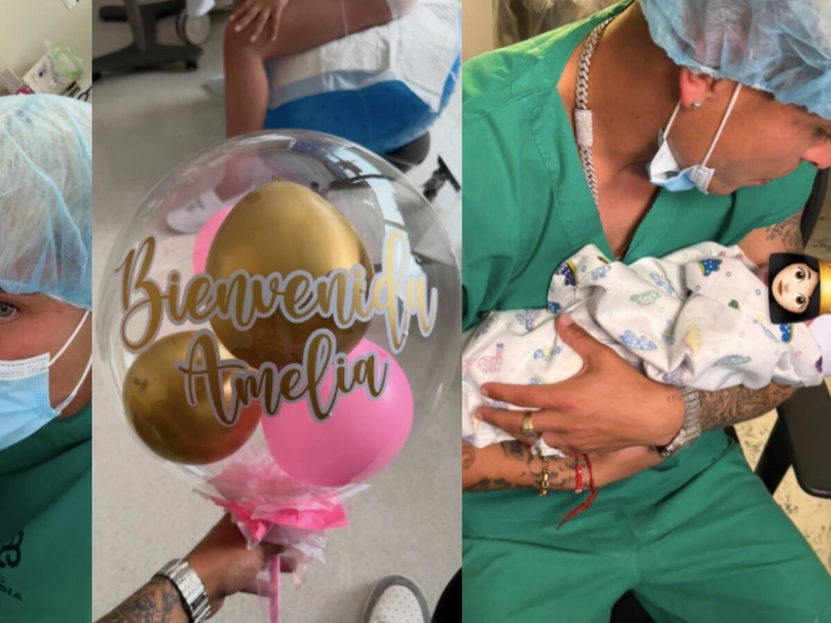 Influencer chilena y cantante urbano sorprenden al anunciar el nacimiento de su hija: “Bienvenida al mundo”