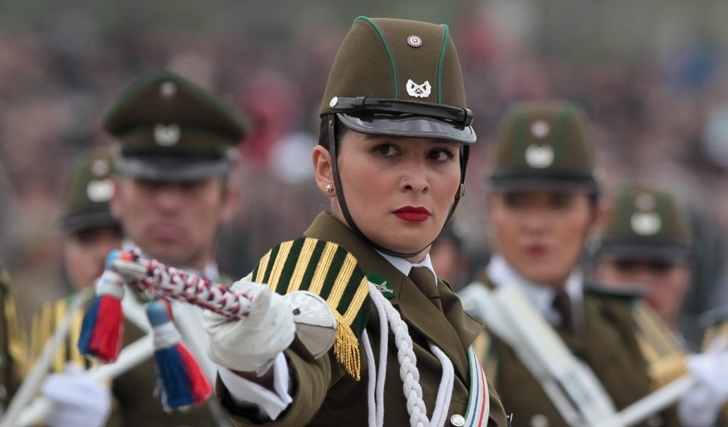 Efectivos de las fuerzas armadas en la Parada Militar 2023 / Foto: Agencia Uno