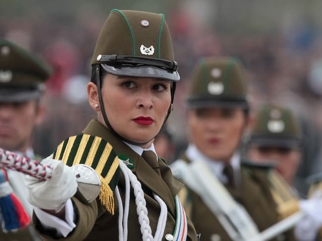 Efectivos de las fuerzas armadas en la Parada Militar 2023 / Foto: Agencia Uno