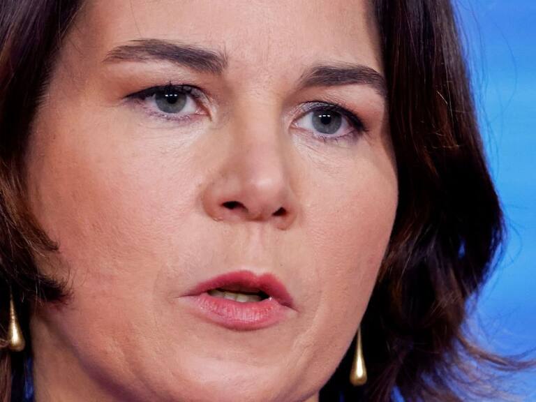 La ministra de relaciones exteriores de Alemania, Annalena Baerbock