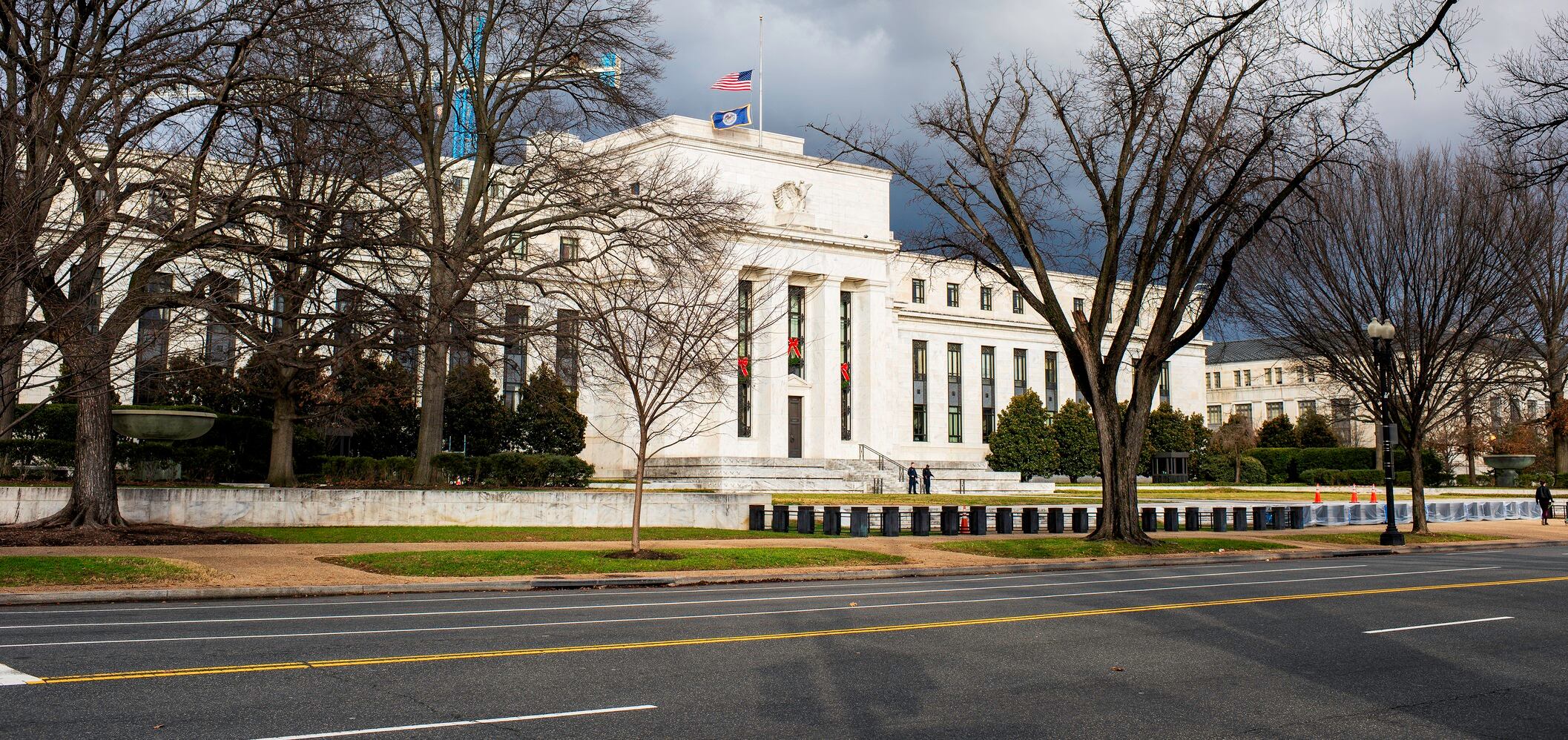 Photo of Federal Reserve headquarters in Washington.