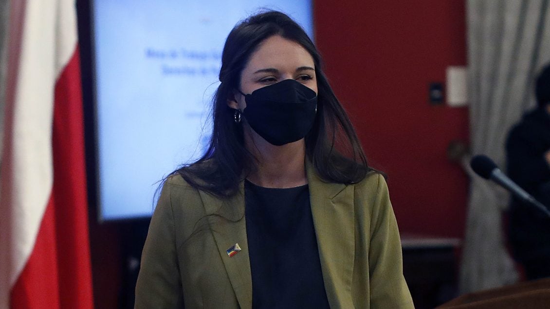 13 de Mayo de 2022/SANTIAGOIrina Karamanos, junto a la ministra de la Mujer, dieron el inicio a la sesión de instalación de la Mesa de trabajo gubernamental de derechos de personas de diversidades sexo-genéricas.
FOTO: