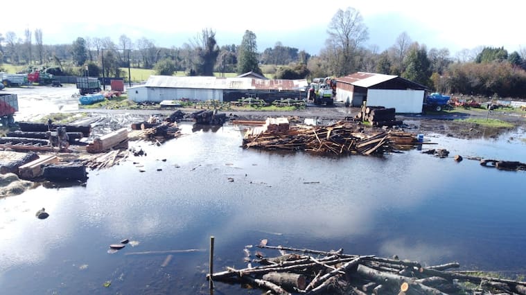Declaran Alerta Roja para la comuna de Osorno por amenaza de desborde de ríos