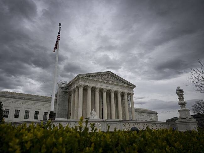 La sede de la corte suprema de Estados Unidos en la ciudad de Washington.