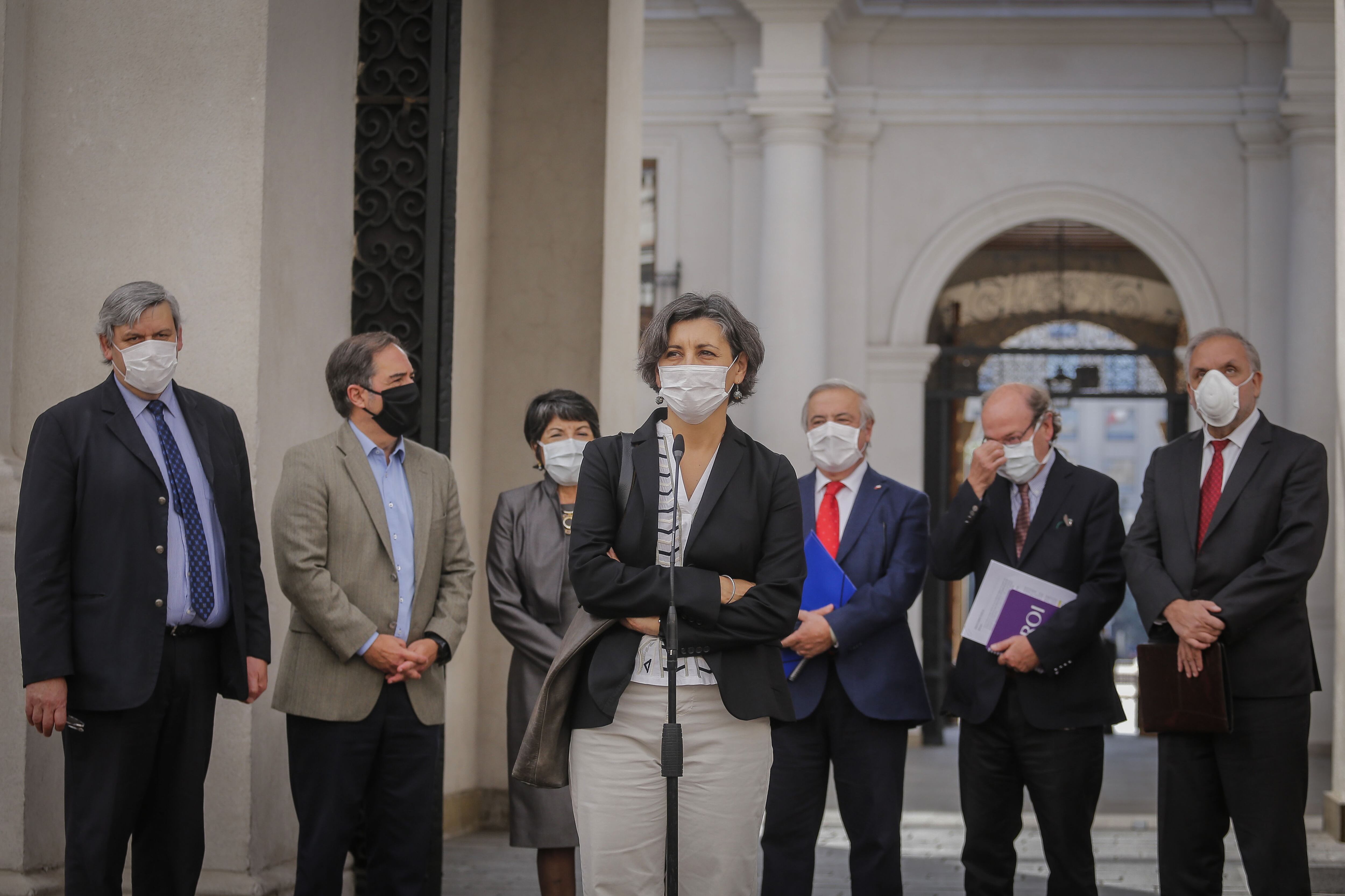 Punto de prensa del Consejo Asesor Covid-19 / 20 de abril de 2020 / Agencia Uno