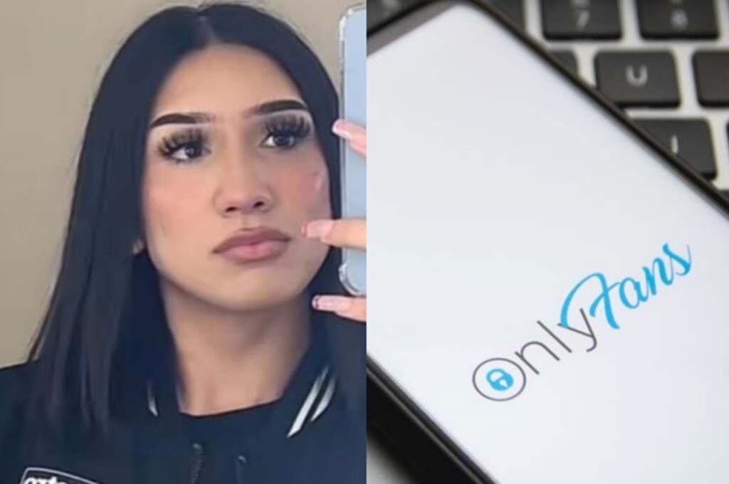 Mujer en OnlyFans