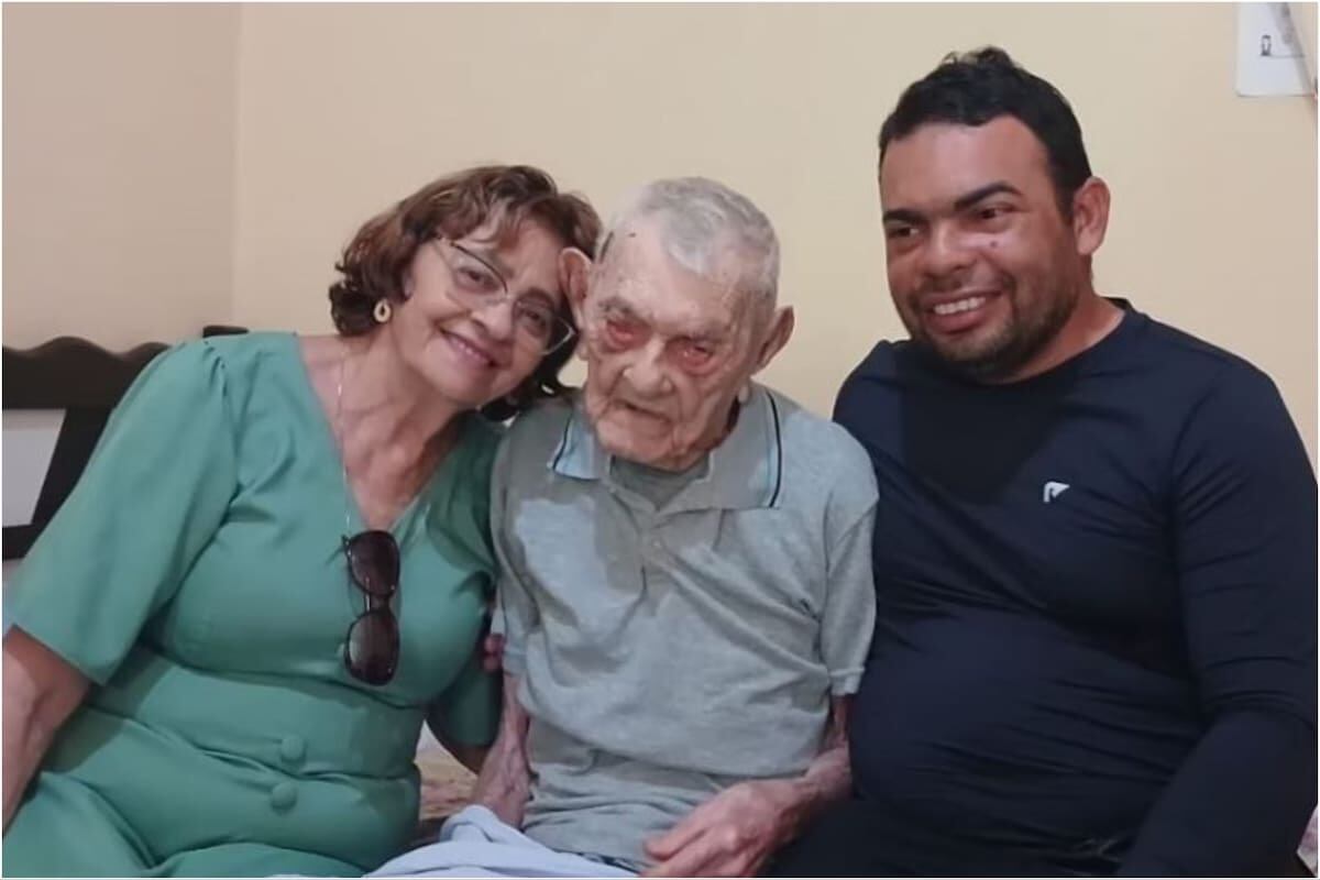João marinho neto y su familia