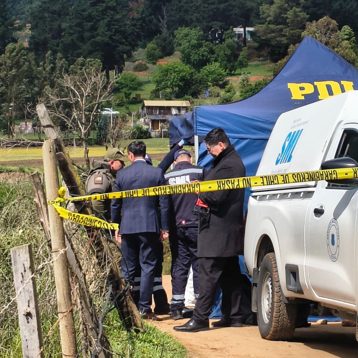 Macabro hallazgo en Viña del Mar: encuentran cadáver atado y con más de 20 impactos de bala