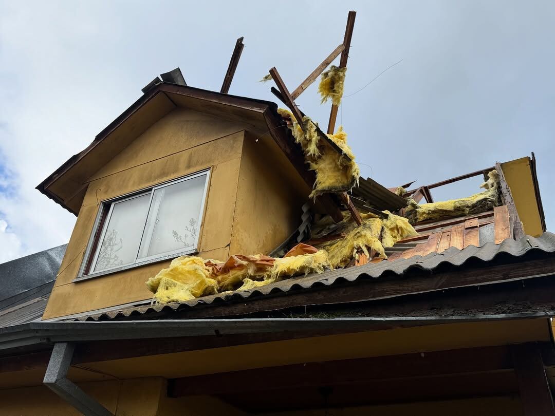 Tornado en Linares región del Maule