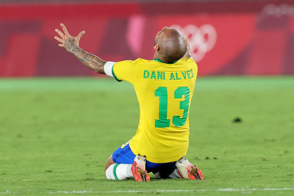Dani Alves logró en Tokio 2020 el título 43 de su extensa carrera deportiva