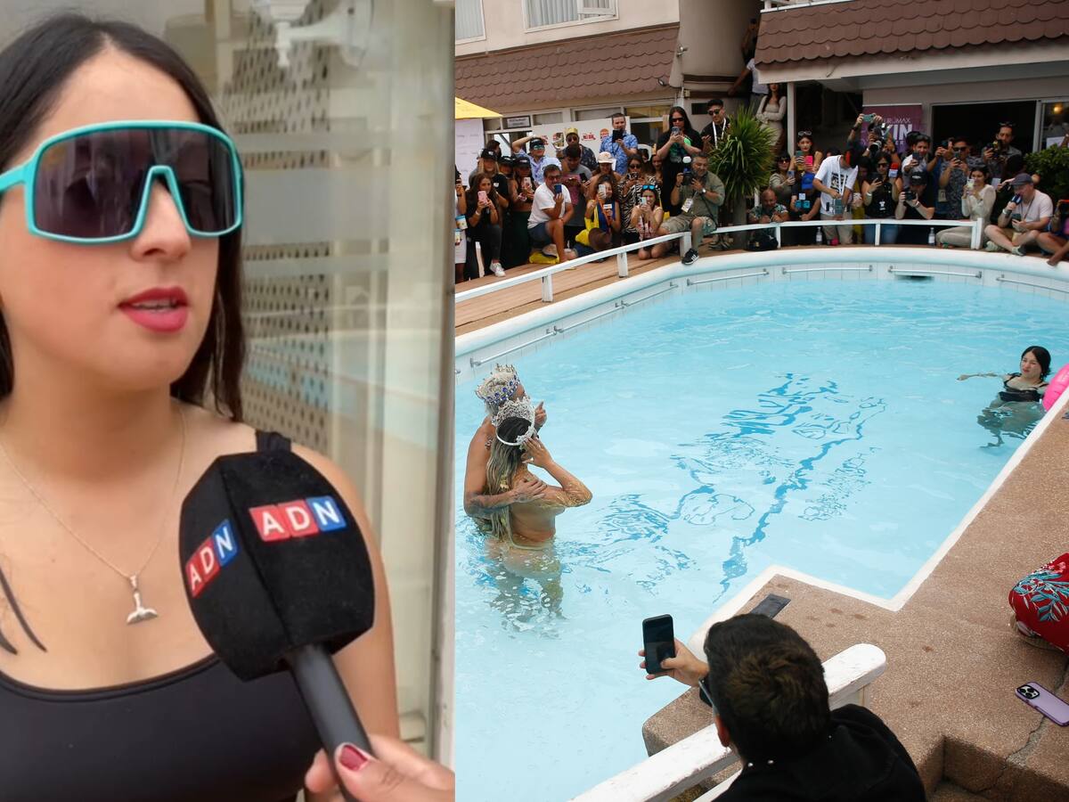 “Por supuesto le dije que sí”: salvavidas que acompañó a Naya Fácil en piscinazo por Viña 2024 reveló cómo conoció a la influencer