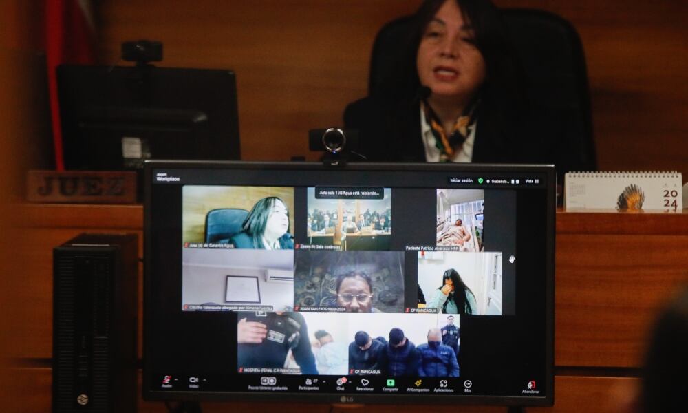 Agencia UNO | Formalización de los 18 detenidos por robo a sucursal de Brinks en Rancagua