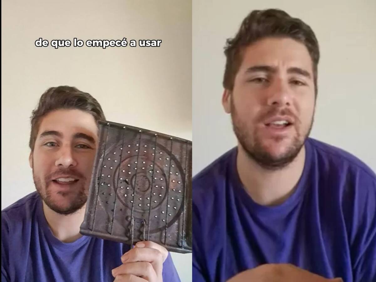 “Estos chilenos viven en el 2050″: Tiktoker uruguayo queda impactado tras conocer el tostador chileno