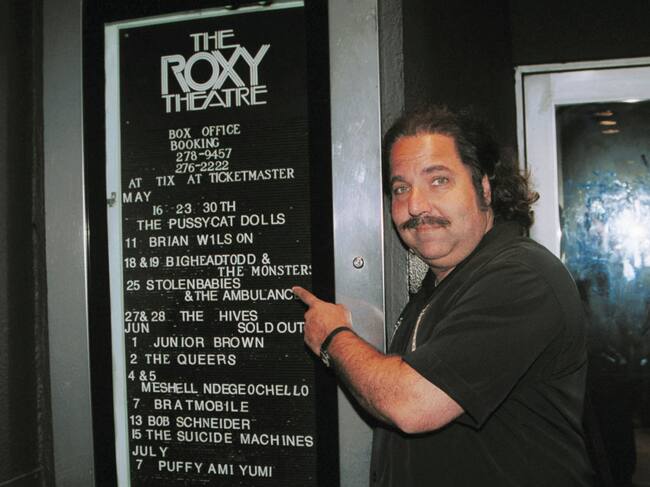 Ron Jeremy en 2002. Foto: Getty Images