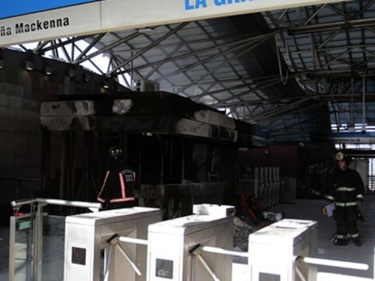 PDI detuvo a otro presunto autor de incendio en Metro La Granja
