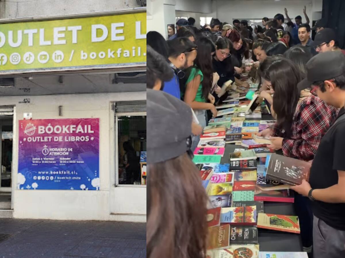 “Bookfail”: la historia de la librería que vende libros con fallas de fábrica a mitad de precio en Concepción y que busca expandirse por Chile