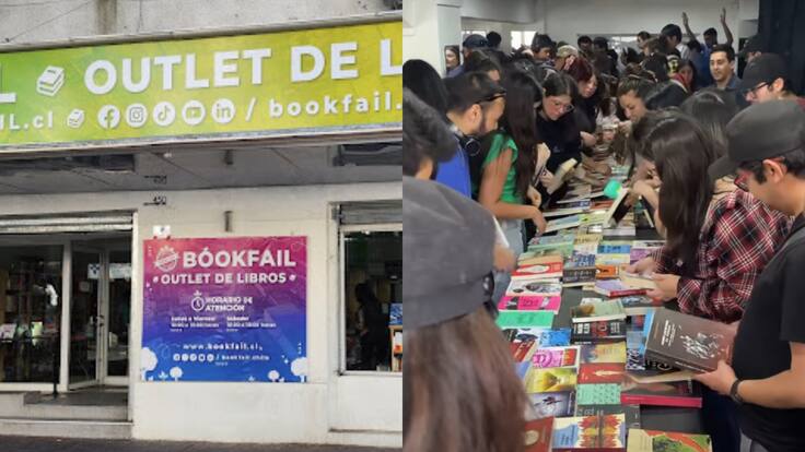 “Bookfail”: la historia de la librería que vende libros con fallas de fábrica a mitad de precio en Concepción y que busca expandirse por Chile