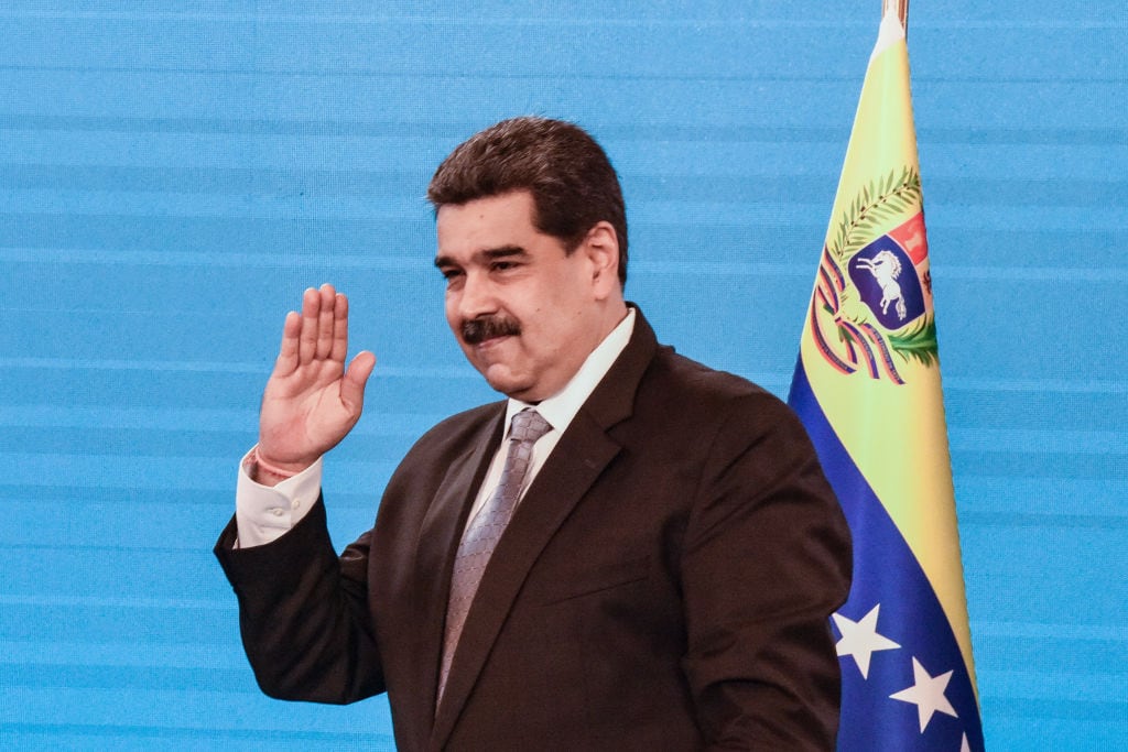 El presidente de Venezuela Nicolas Maduro