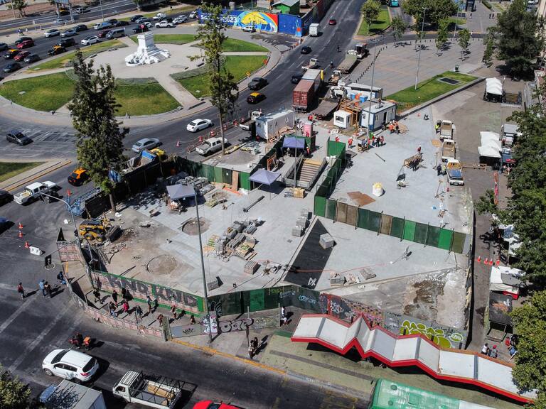 Nuevo polo de monumentos: Acá estarán las estatuas de Baquedano y Gabriela Mistral (entre otros) en el eje Alameda-Providencia