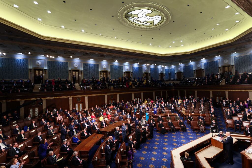 La sala de la Cámara de Representantes de Estados Unidos